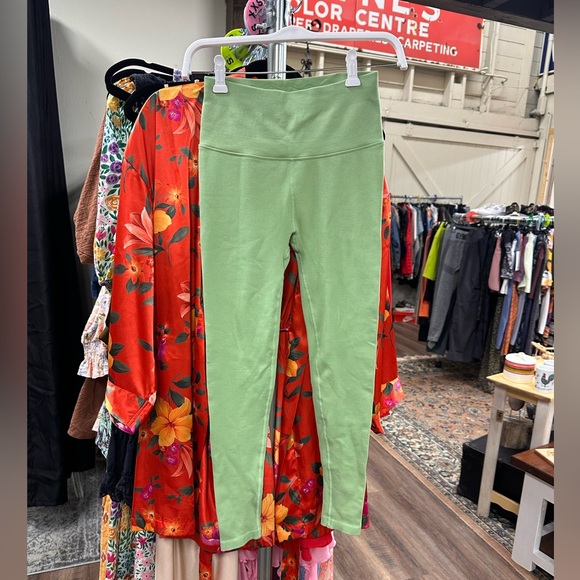 Spiritual Gangster Pants - Spiritual Ganger love sculpt ribbed leggings full length xs/s color mojito